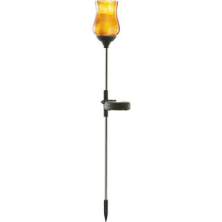 Star Trading - Solar Cell Lighting - Solar Cell Decoration Lyon - Amber - 52 cm