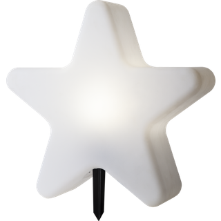 Gardenlight terrasselampe, stjerneformet