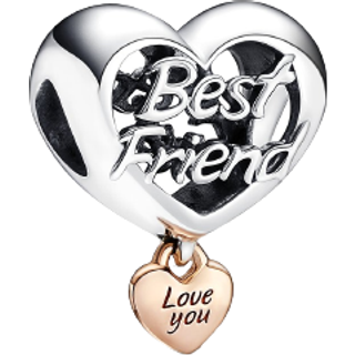 Pandora Charm - Best Friend - 782243C00 - roségold
