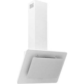 Væghængt Emhætte 60 Cm Rustfrit Stål Og Hærdet Glas Farvet - Hvid / 60 x 31 x 108 cm