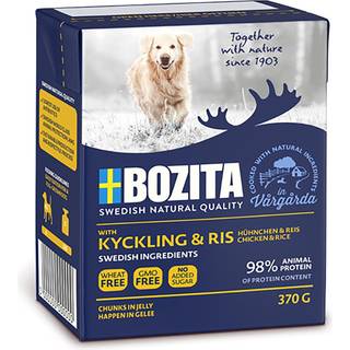 Bozita Naturals Kylling og Ris, Vådfoder 370gr