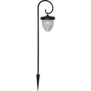 Star Trading - Solar Cell Lighting - Solar Cell Decoration Bellota -1 - Sort - 51 cm