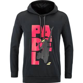 Babolat Padel Hood Sweat Men Black - S