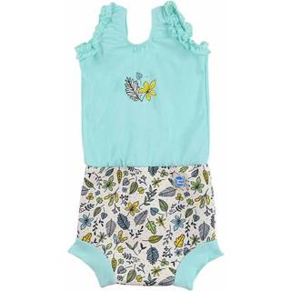 Splash About Happy nappy costume - Fallen leaves green