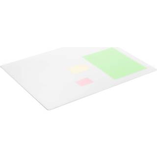 Durable skriveunderlag i PP plast 65x50cm klar - OUTLET