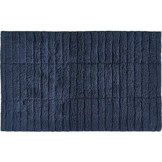 Zone Tiles Bademåtte 80 x 50 cm Mørke blå