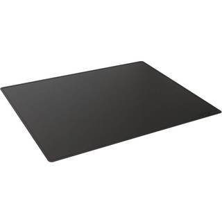 Durable skriveunderlag 53x40cm med afrundede hjørner PP sort