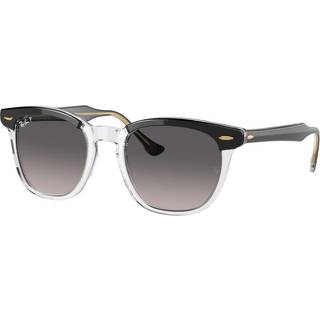 Ray - Ban Unisex RB2298 HAWKEYE 1294M3 Solbriller Acetat Sort Grå Firkantet Polariseret Skygge