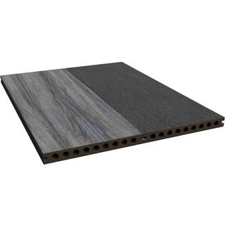 Kirkedal Heimdal terrassebrædder komposit Black/Grey 22×200×4000 mm