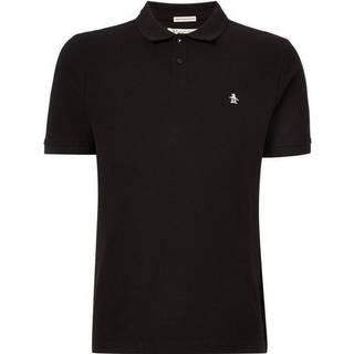 Original Penguin Daddy Pique Sort Polo-skjorterStor