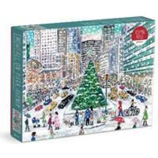 Michael Storrings Snowfall on Park Avenue 1000 Piece Puzzle