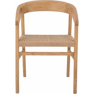 Bloomingville Vitus Spisebordsstol Lyst etræ / Papirsnøre - Stole Eg Nature - 82050204