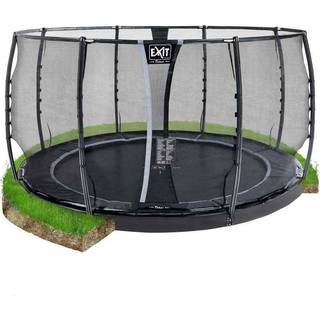 Dynamic trampolin til nedgravning - Rund - EXIT Ø 427 cm (14ft)