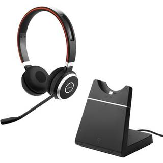 Jabra Evolve 65 TE MS Stereo med ladestander