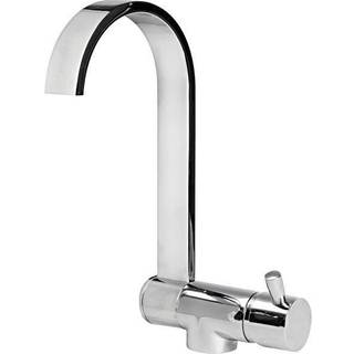 Etgrebsblander båd, med foldbar tud, forkromet messing