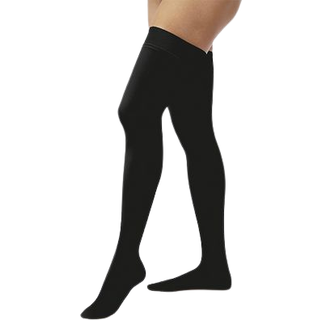 Jobst Opaque kompressions knæstrømper (L/sort)