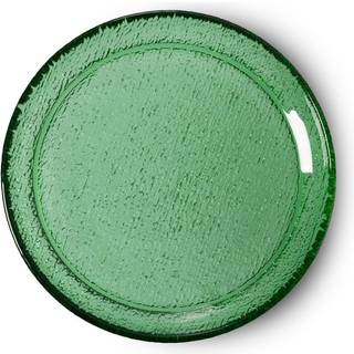 HKliving The emeralds tallerken Ø21 cm Green