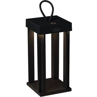 Lanterne Cannes USB 42 cm - Sort
