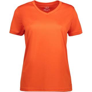 ID YES Active Dame Trænings t-shirt - Orange - 3XL
