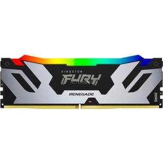 Kingston FURY Renegade RGB DDR5-6000 - 16GB - CL32 - Single Channel (1 pcs) - Intel XMP - Sort med RGB