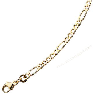 Scrouples Figaro 8 Karat Guld Armbånd 32773,18
