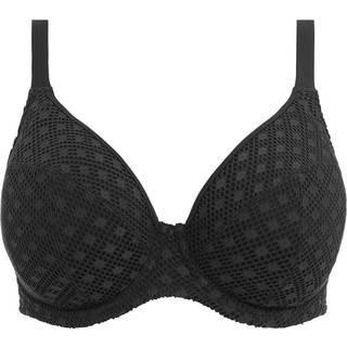 Elomi Bazaruto Underwire Plunge Bikini Top - Black - F 95 * Kampagne *