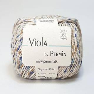 Viola Permin - Flerfarvet Bomuldsgarn - fv 889203