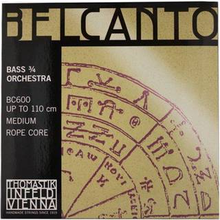 Thomastik Belcanto BC600 Double Bass 3/4 Medium Kontrabas Strenge