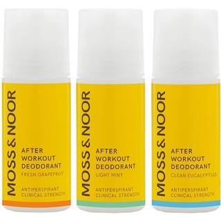 Moss & Noor After Workout Deodorant Mixed 3 pack - 180 ml