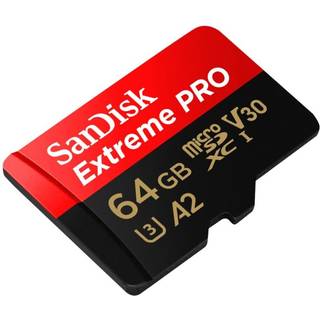 SanDisk Extreme Pro microSD/SD - 200MB/s - 64GB