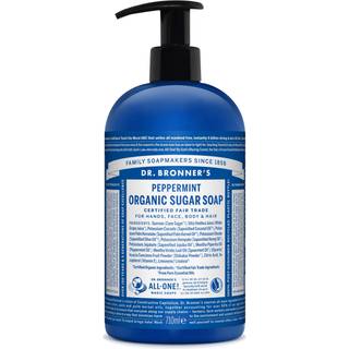 Dr. Bronner's Organic Hand & Body Shikakai Soap Spearmint Peppermint 710 ml