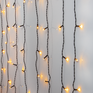 Star Trading - Light Curtain Golden Warm White - LED - 120st lyskilder - 130 cm