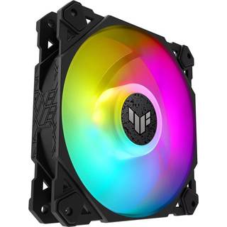 ASUS TUF GAMING TF120 ARGB - Kabinet køler - 120mm - Sort med RGB LED lys - 29 dBA