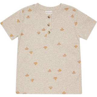 Popirol T-shirt Poaki Light Beige Melange Både