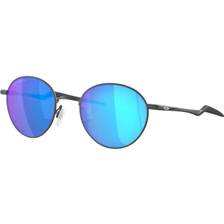 Oakley Mand OO4146 TERRIGAL 414605 Solbriller Metal Grå Blå Rund Polariseret Prizm