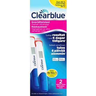 Clearblue Digital Tidlig Graviditetstest - 2 stk.