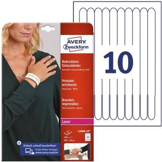 Avery L4000 Armbånd | 265x18 mm | 100 stk.