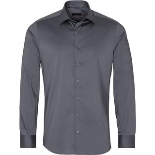 ETERNA Herren Hemd grau Slim Fit