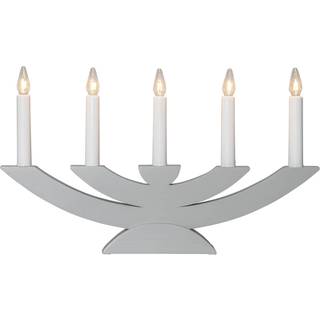 Star Trading - Advent Candlestick Navida - Gray - 24cm