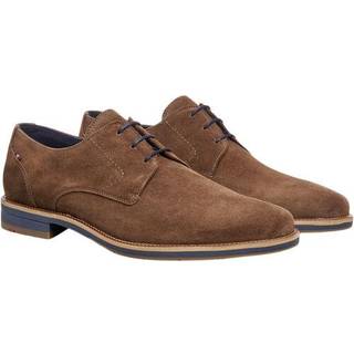 LLOYD Langston Havanna (brun) snøresko i blødt ruskind (UK size 8) Str. 42