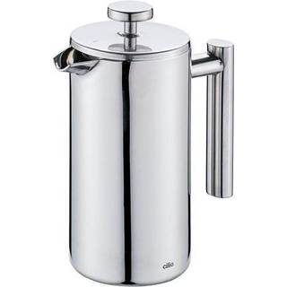Cilio Sara stempelkande i stål 6 kopper 0,7 liter