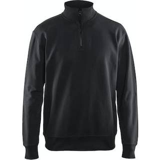Blåkläder sweatshirt half zip sort/grå S