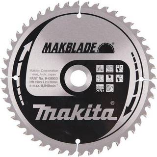 Rundsavsklinge til træ Makita; 190x2,2x20,0 mm; Z48; 5°