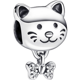 Pandora Charm - Cat - 792255C01 - silber