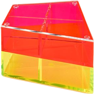 Neon Living Diamond tårn smykkeskrin 2 lag
