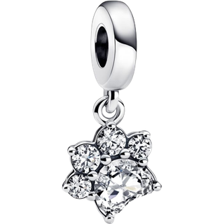 Pandora 792247C01 Charm-Anhänger Funkelnder Pfotenabdruck
