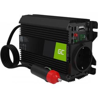 Green Cell Power Inverter PRO 12V til 230V 150W/300W Modificeret sinusbølge