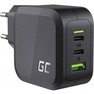 Green Cell power adapter - PowerGaN - USB 2 x USB-C - 65 Watt