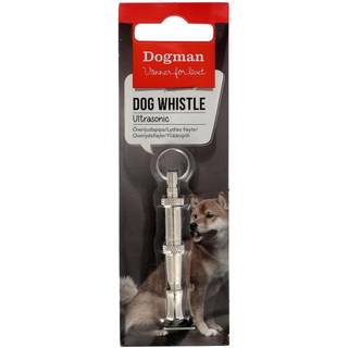 Dogman Hundetræningsfløjte Højfrekvent Justerbar 6cm