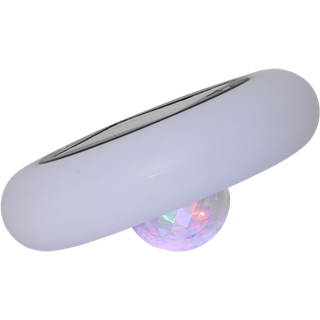 Pool Light LED-pool-lys solcelle flerfarvet, hvid